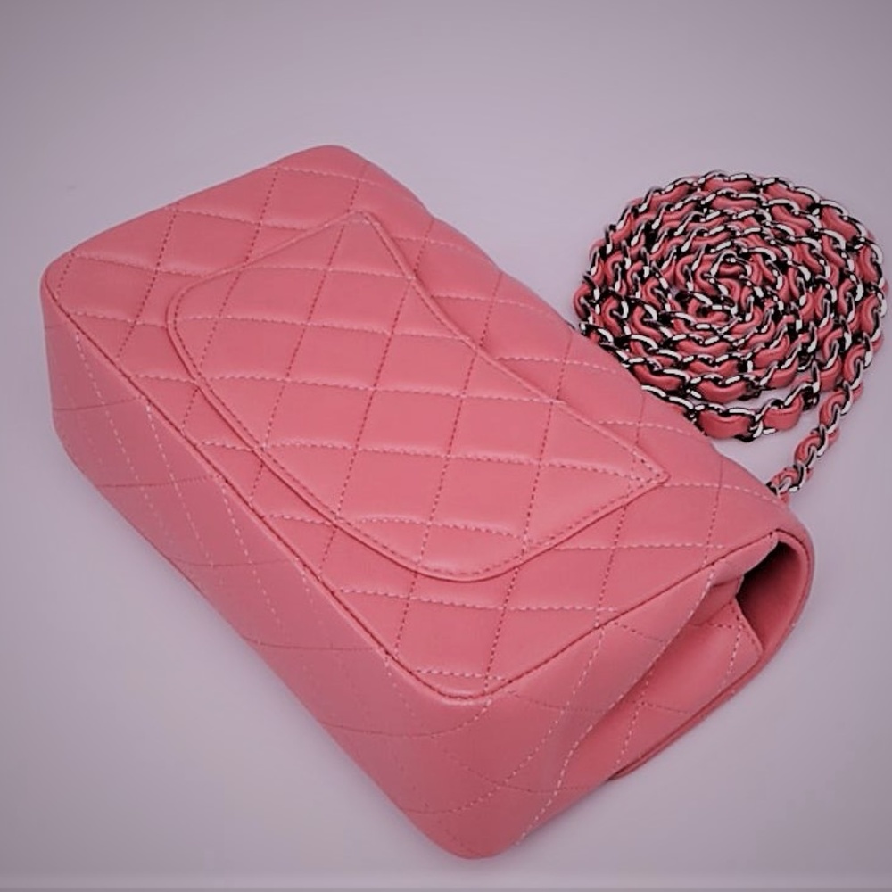 SOLD CHANEL Rectangular Mini Pink - Picture 7 of 8